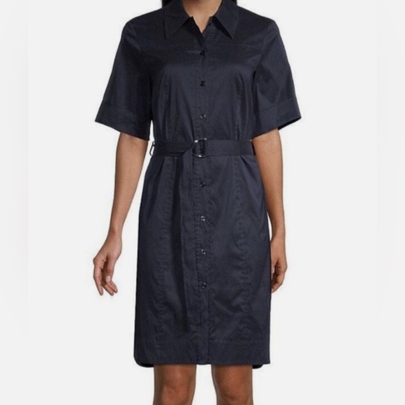 Hugo Boss Dresses & Skirts - BOSS Hugo Boss Dashilo Navy shirt dress